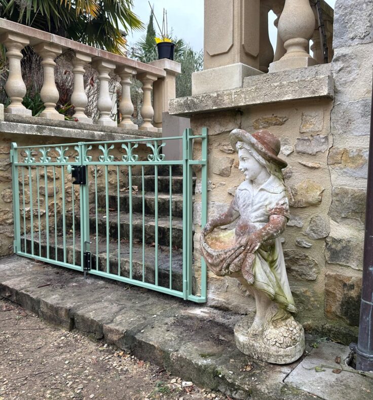 Portillon jardin